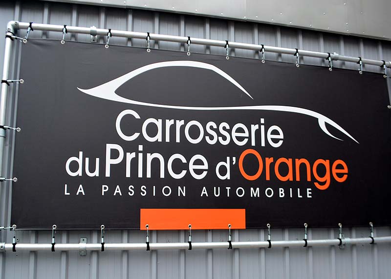 La bâche Carrosserie Prince d'Orange